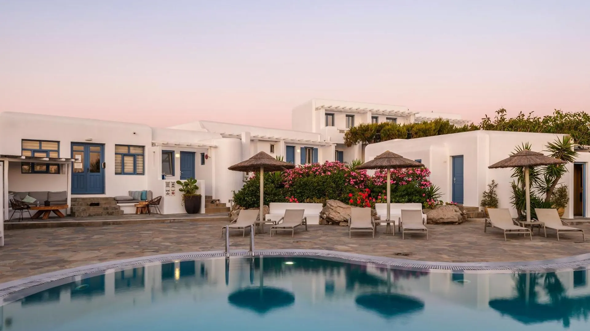 Jason Hotel Glastros  3*, Glastros (Mykonos) Grecja